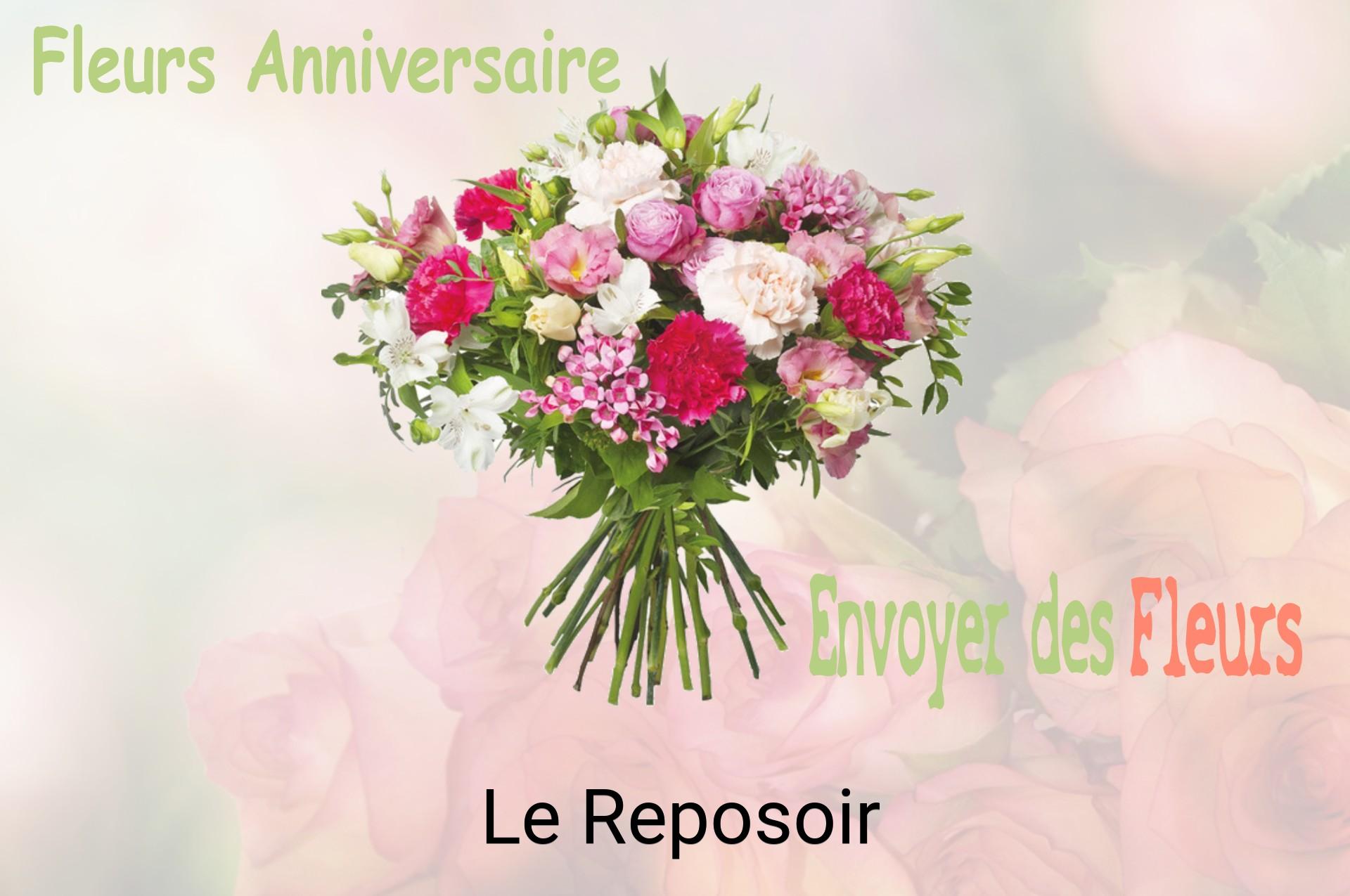 Bouquet de fleurs d’anniversaire livré à Le Reposoir
