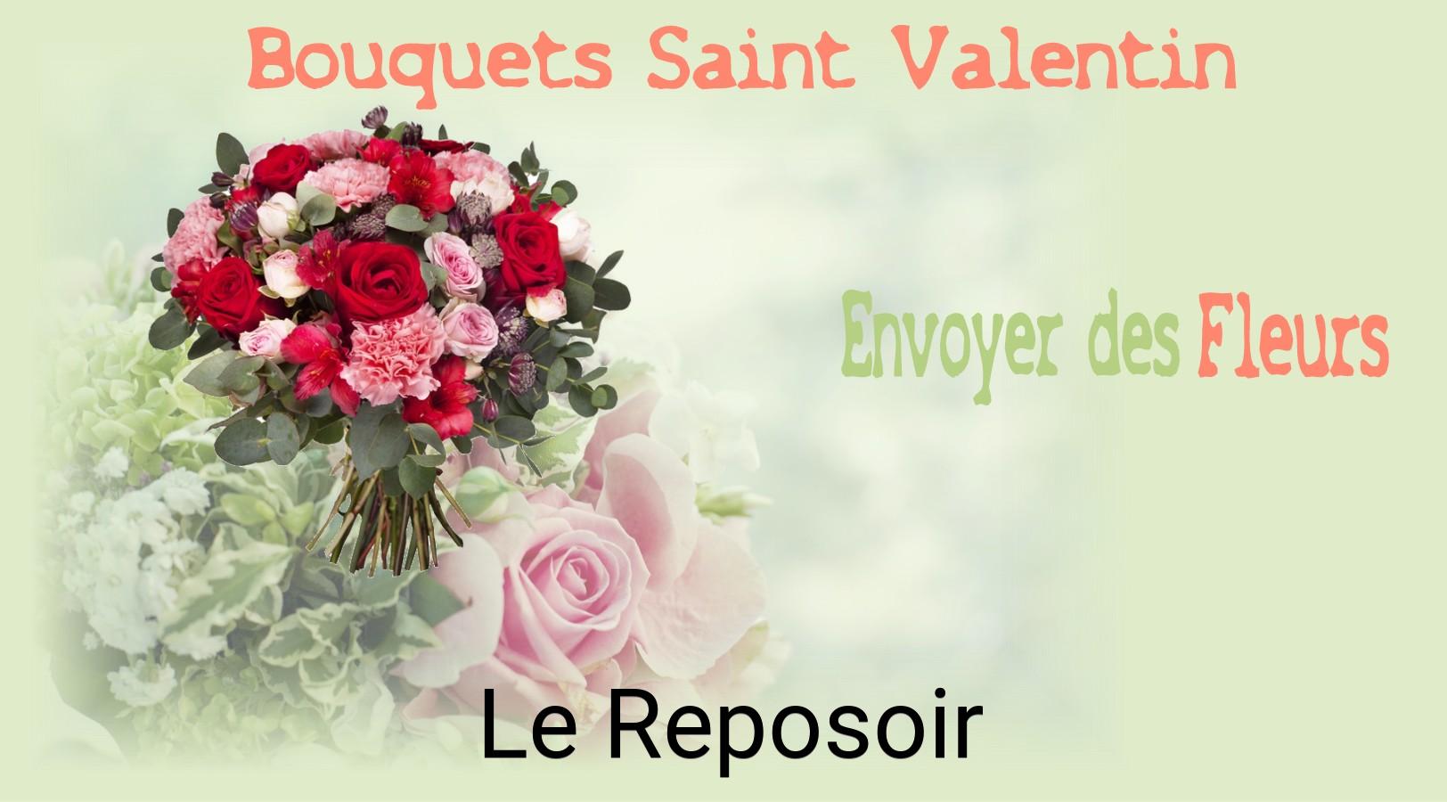 Roses de Saint-Valentin livrées à Le Reposoir